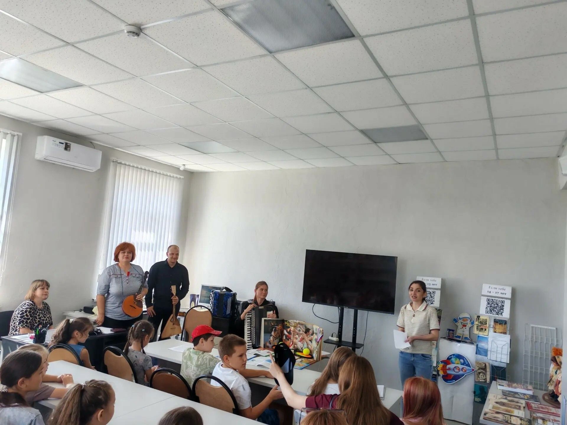 Музыкальные каникулы с преподавателями детской школы искусств
