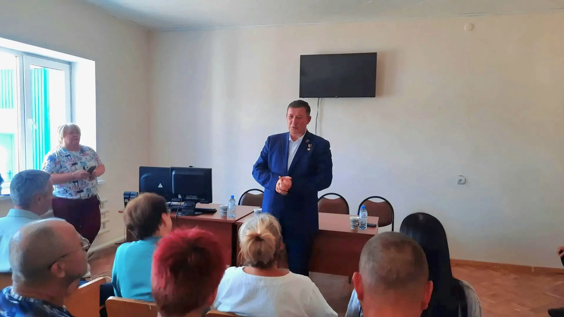 Александр Янклович встретился с коллективом Краснокутского РЭС