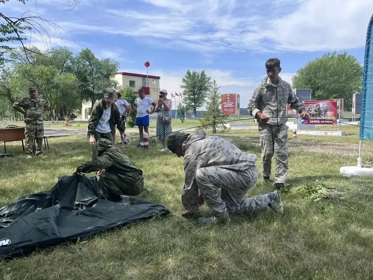 В эти выходные прошел региональный этап «Семейной зарницы»